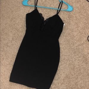 mini black dress